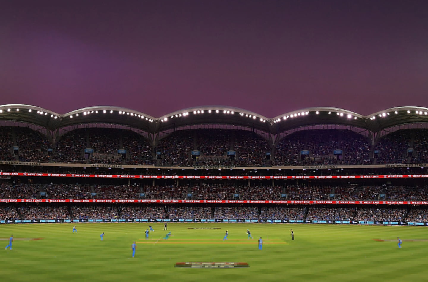 digital billboards at a sport stadium