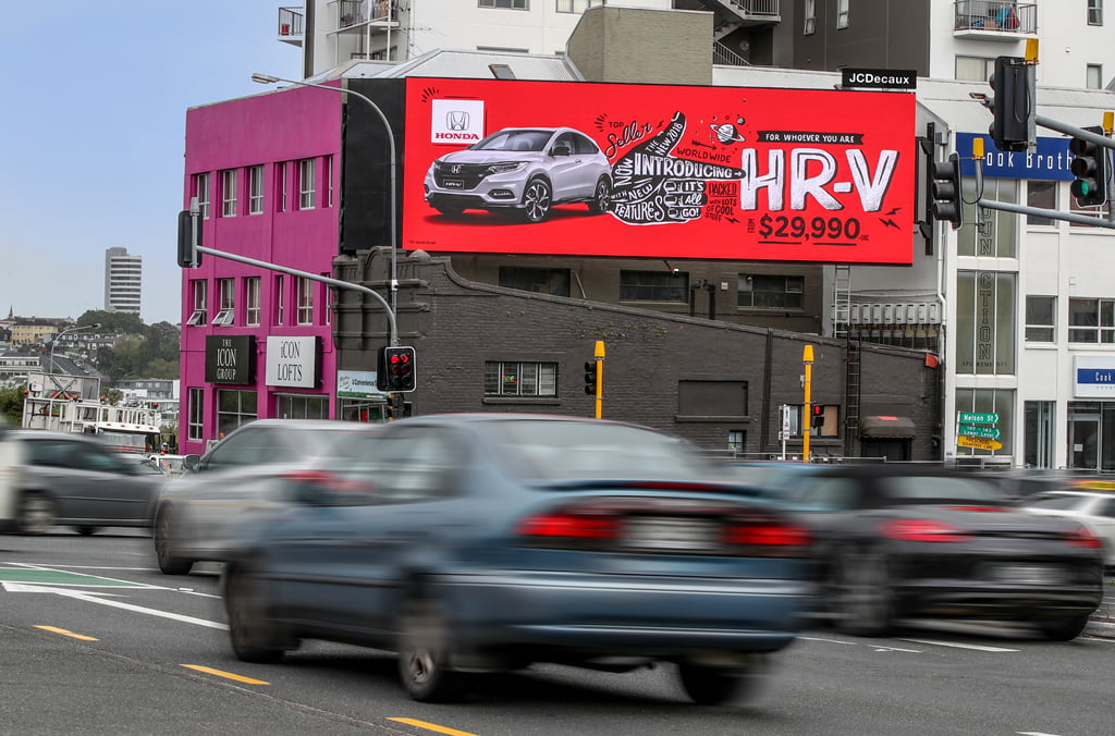 billboard of ford